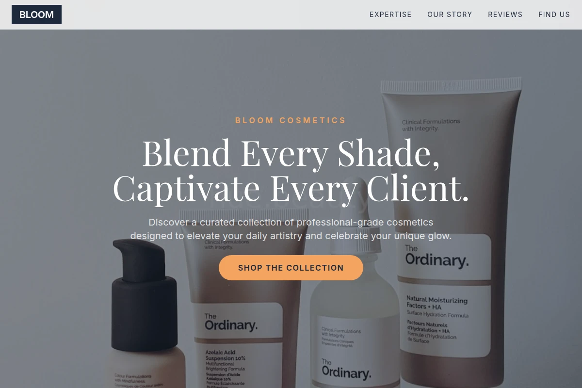 Bloom Cosmetics Beauty Supply Store