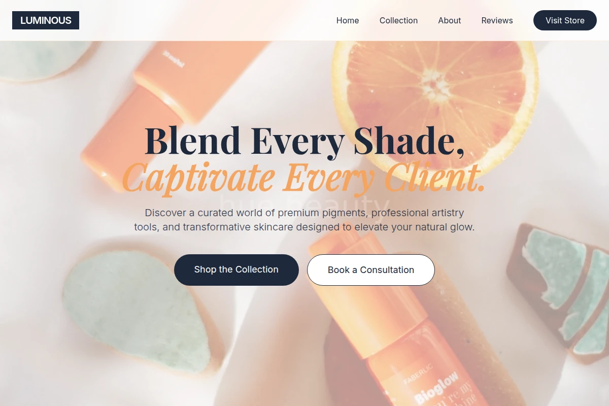Luminous Cosmetics Beauty Supply Store