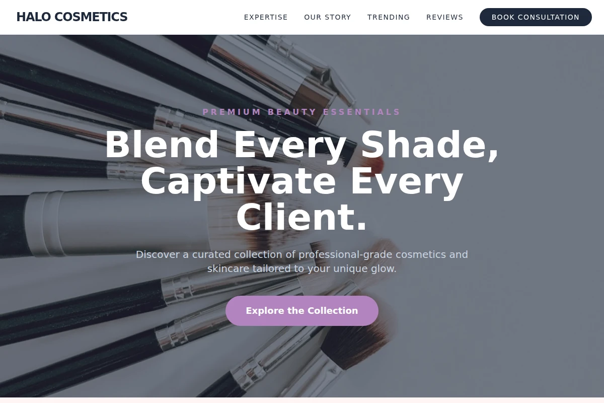 Halo Cosmetics Beauty Supply Store