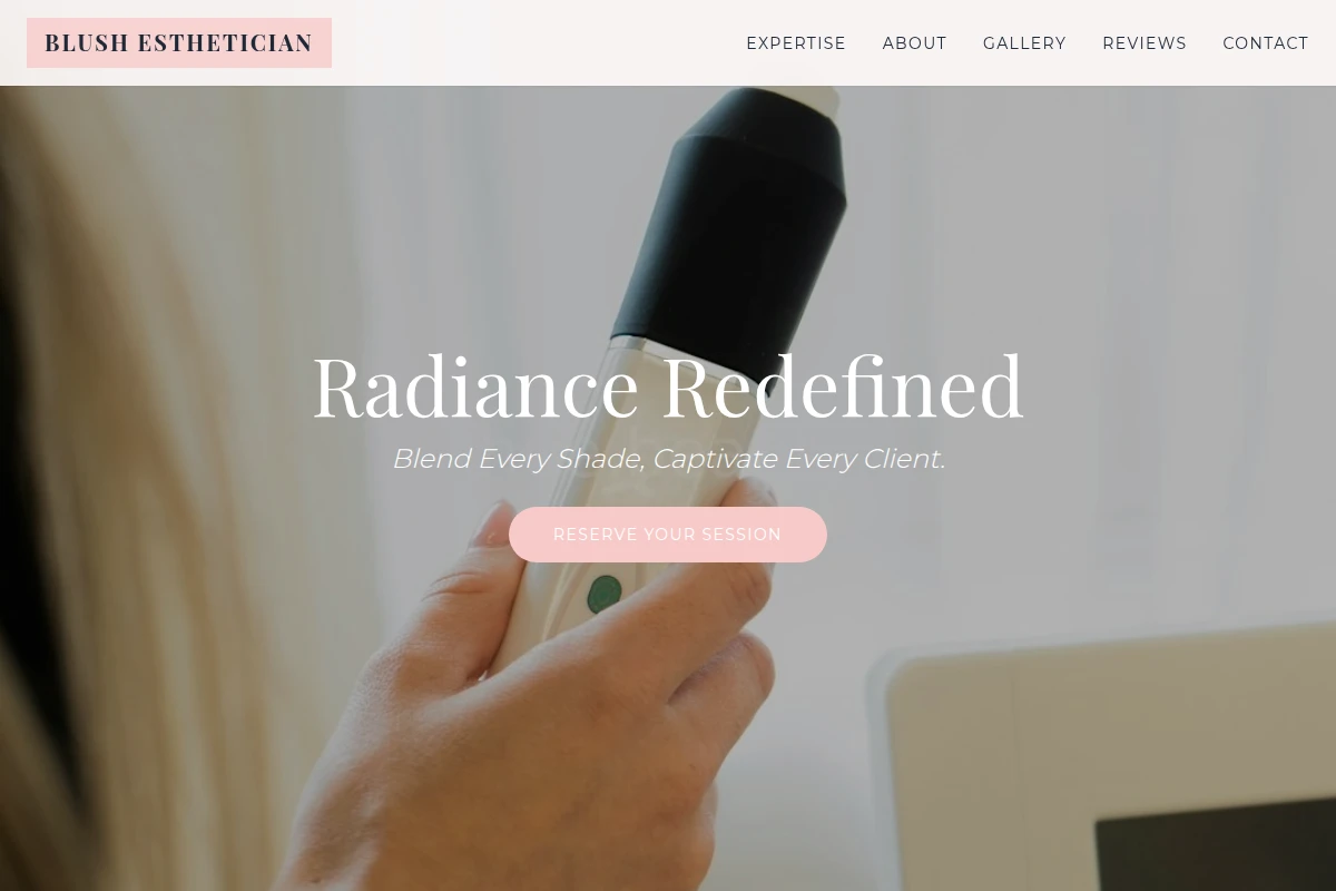 Blush Esthetician